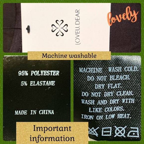 M NWT LOVEU.DEAR DARK CHOCOLATE BROWN TUNIC W CONTRASTING ANIMAL PRINT SLEEVES - Picture 9 of 12